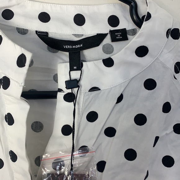 VERO MODA polkadot blouse - Picture 3 of 4